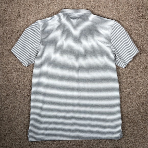 Vineyard Vines MLB Performance Polo Shirt Mens Medium Gray Stripe - Picture 6 of 7